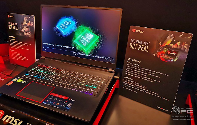 Laptopy MSI z NVIDIA RTX - jak prezentują się nowe notebooki? [nc15]