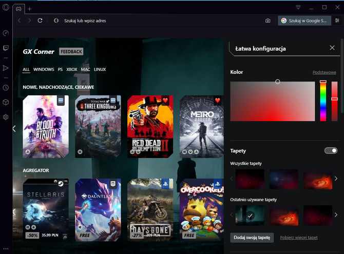 Opera GX - Test pierwszej przeglądarki internetowej dla graczy [3]