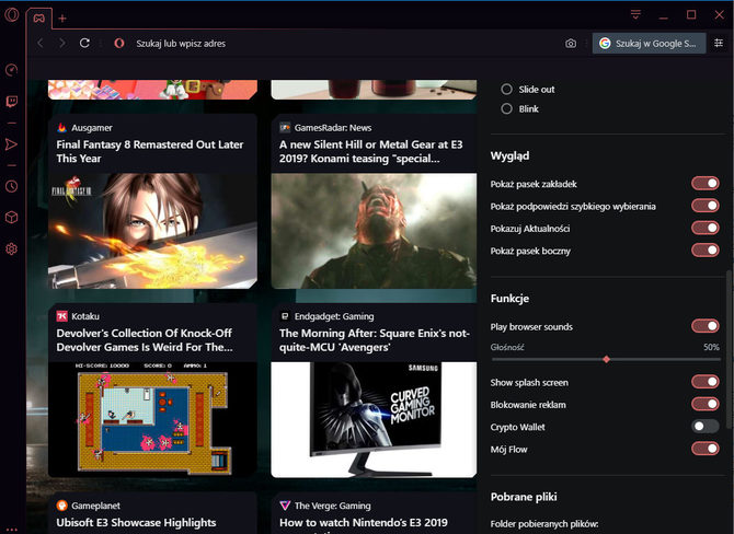 Opera GX - Test pierwszej przeglądarki internetowej dla graczy [4]