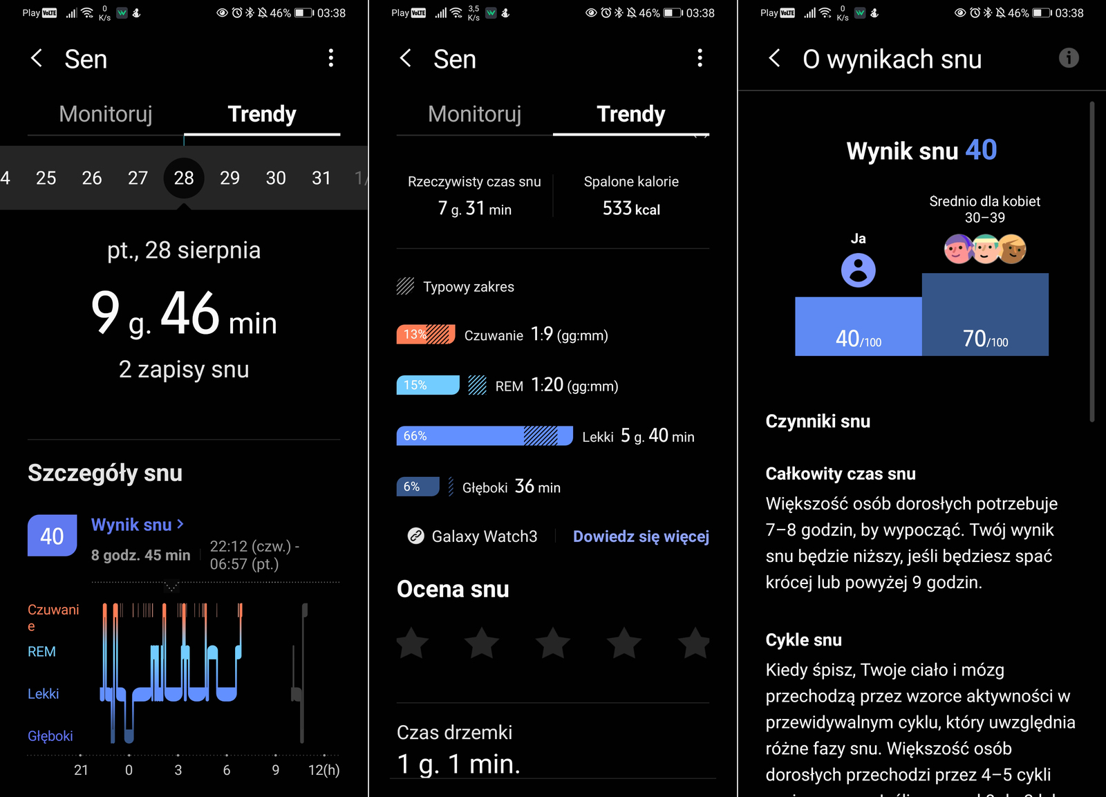 samsung galaxy watch 3 fitness features