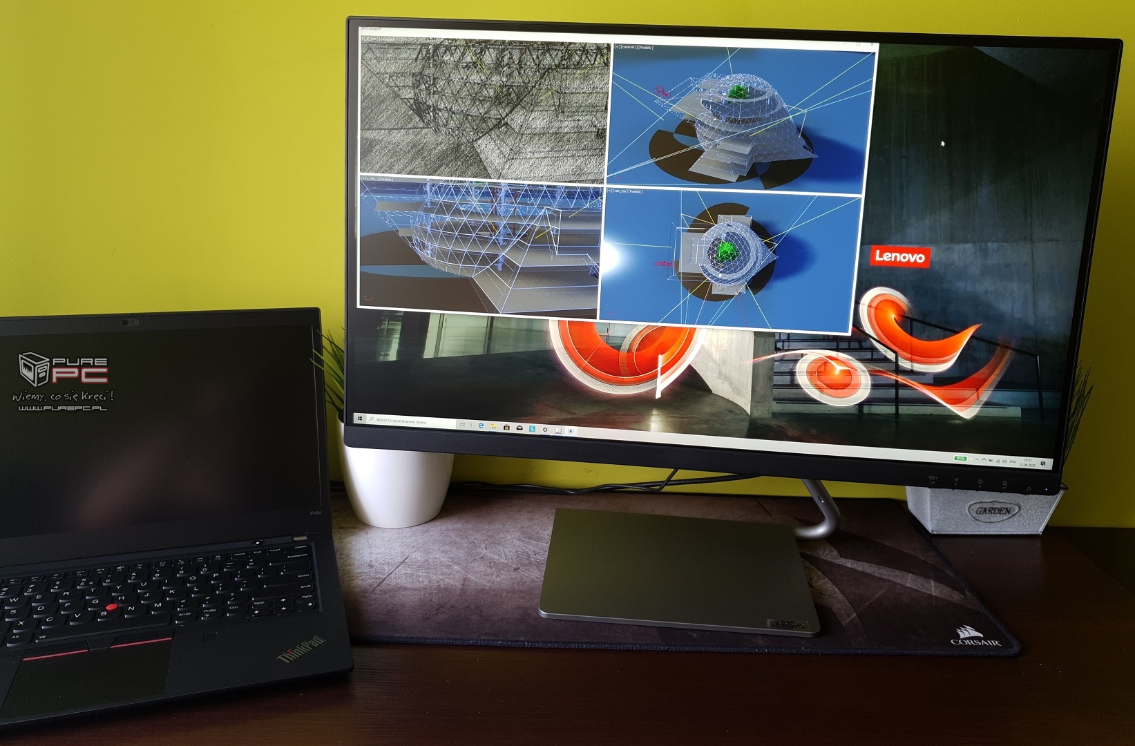 Lenovo Q27q10 biurowy monitor WVA o gustownym wyglądzie (strona 2