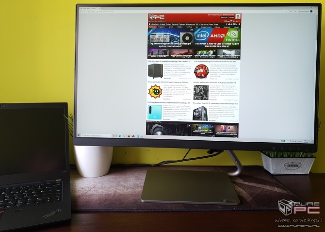 Lenovo Q27q-10 - biurowy monitor WVA o gustownym wyglądzie [nc20]