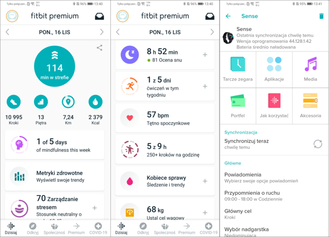 Test Fitbit Sense - smartwatch z EKG i EDA dla największych geeków [nc1]