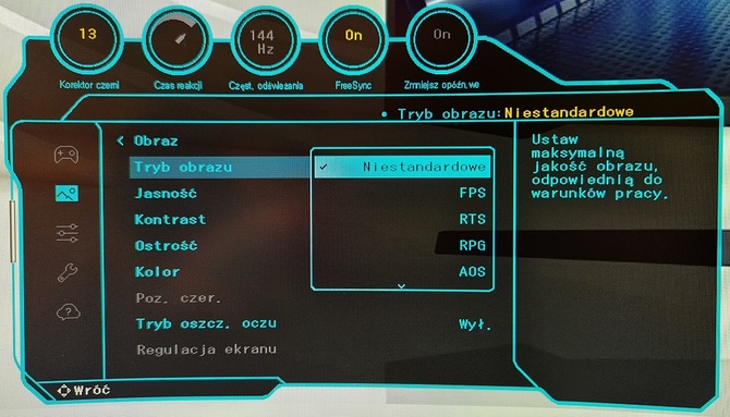 Test Samsung Odyssey G5 - Zakrzywiony monitor VA 144 Hz z HDR [13]