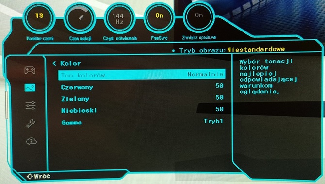 Test Samsung Odyssey G5 - Zakrzywiony monitor VA 144 Hz z HDR [15]