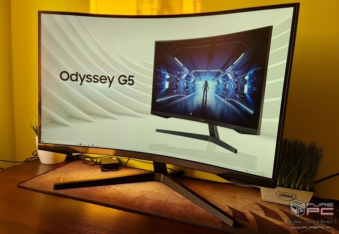 Test Samsung Odyssey G5 - Zakrzywiony monitor VA 144 Hz z HDR [nc6]