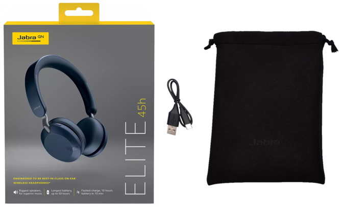 Test Jabra Elite 45h - Ultralekkie słuchawki nauszne dla każdego. Świetna bateria, Asystent Google i rozrywkowe brzmienie [nc1]