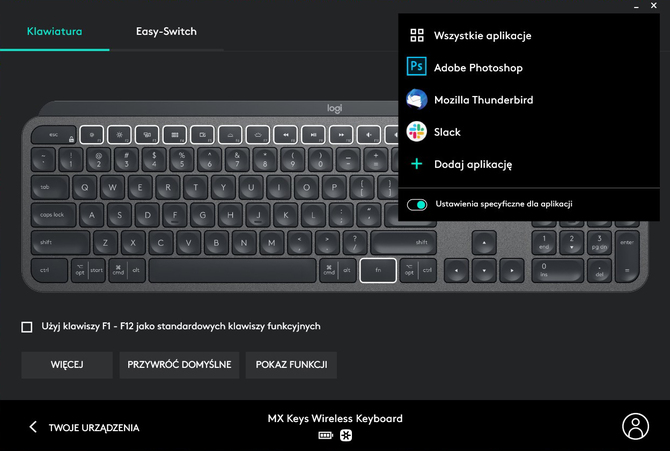 Test bezprzewodowej klawiatury Logitech MX Keys - Biuro, ergonomia, klasa premium. Brzmi dobrze, jak działa w praktyce? [nc1]