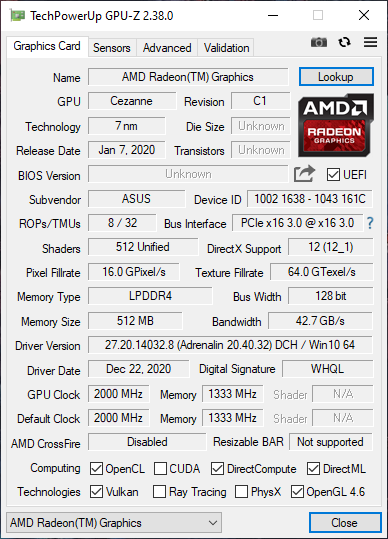 Test AMD Ryzen 7 5800U - Nowy król niskonapięciowych procesorów w laptopach. Wydajność, pobór mocy i temperatury [nc1]