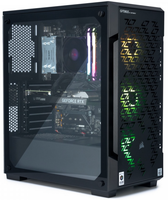 Test komputera Optimus E-sport Extreme GB460T-CR6. Gotowy zestaw z Intel Core i7-10700F i GeForce RTX 3060 [nc1]