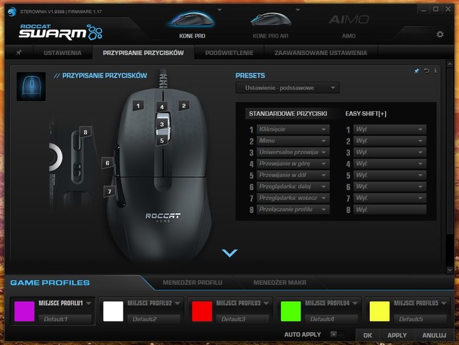 Test myszki Roccat Kone Pro oraz Pro Air - Wzór do naśladowania w świecie lekkich i ergonomicznych myszy gamingowych [nc1]