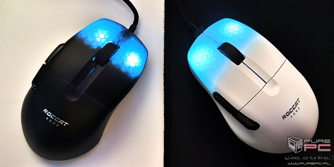 Test myszki Roccat Kone Pro oraz Pro Air - Wzór do naśladowania w świecie lekkich i ergonomicznych myszy gamingowych [nc1]