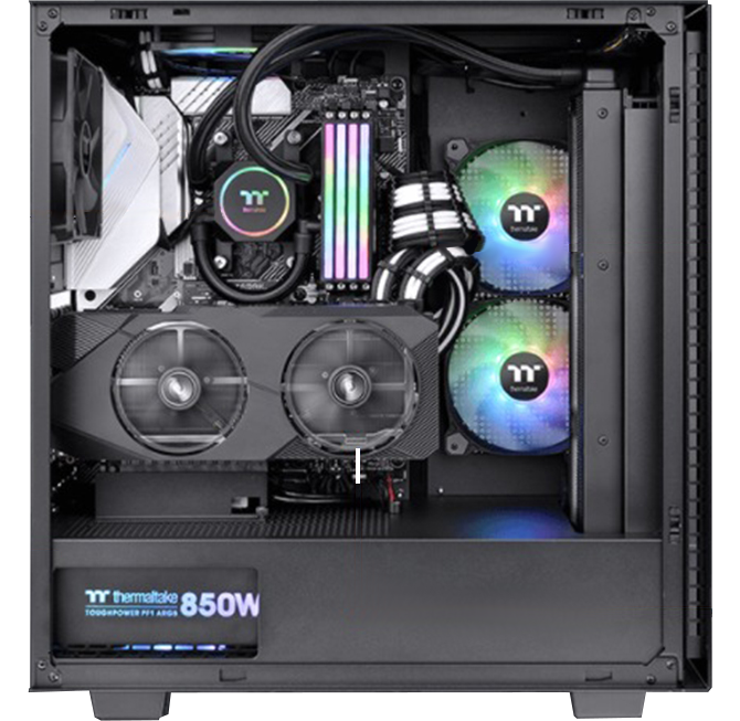 Test obudowy Thermaltake Divider 300 TG ARGB - Rozświetlona konstrukcja, która ma kilka ciekawych sztuczek w zanadrzu [8]