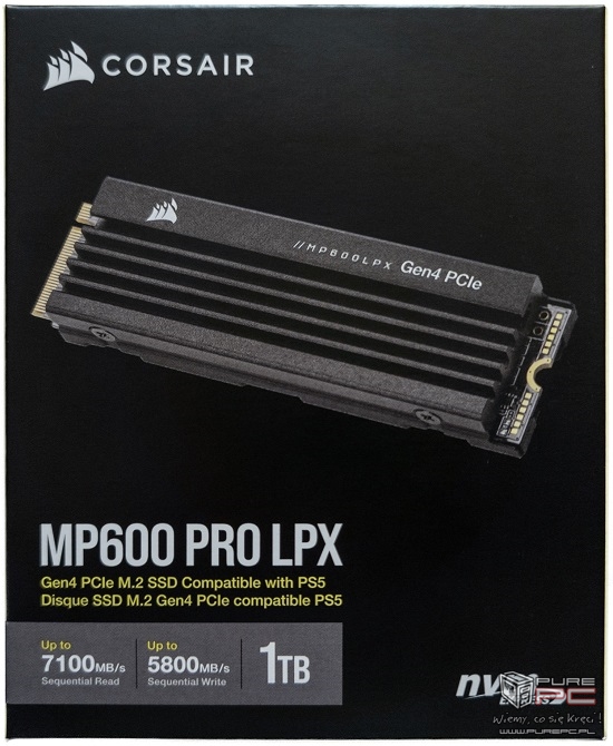 Test Corsair MP600 Pro LPX - Sprawdzamy wydajność topowego nośnika SSD PCIe 4.0 NVMe w konsoli Sony PlayStation 5 [nc1]