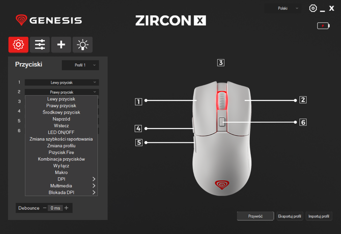 Test myszki Genesis Zircon X – jubileuszowa, limitowana edycja gryzonia, który zaskakuje na każdym kroku [nc1]