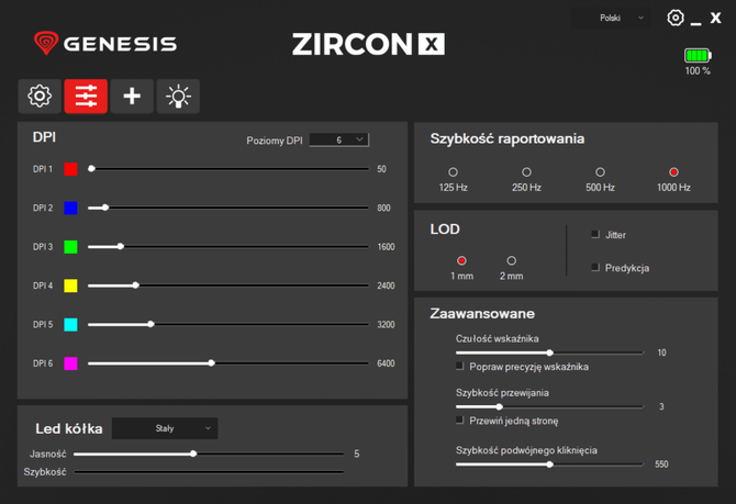 Test myszki Genesis Zircon X – jubileuszowa, limitowana edycja gryzonia, który zaskakuje na każdym kroku [nc1]