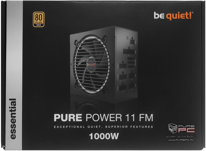 Test zasilacza be quiet! Pure Power 11 FM 1000 W - Duża moc w rozsądnej cenie, 80 PLUS Gold i odpinane okablowanie [nc1]
