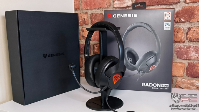 Test Genesis Radon 800 - lekkie słuchawki dla graczy, które nie męczą głowy. Mają też przewiewne pady i niezły mikrofon [nc1]