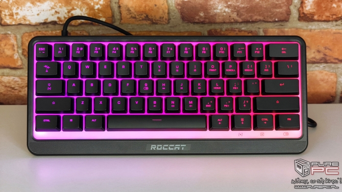 Test Roccat Magma Mini - membranowa klawiatura typu 60%, którą sporo łączy z modelami mechanicznymi [nc1]