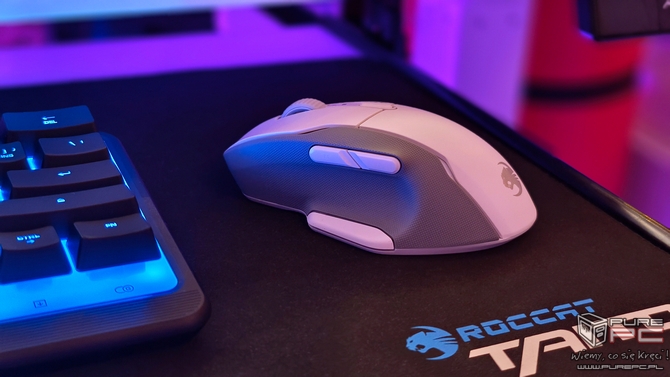 Test Roccat Kone Air - bezprzewodowa mysz dla osób lubiących wagę cięższą, ergonomiczne wyprofilowanie i zasilanie bateryjne [nc1]