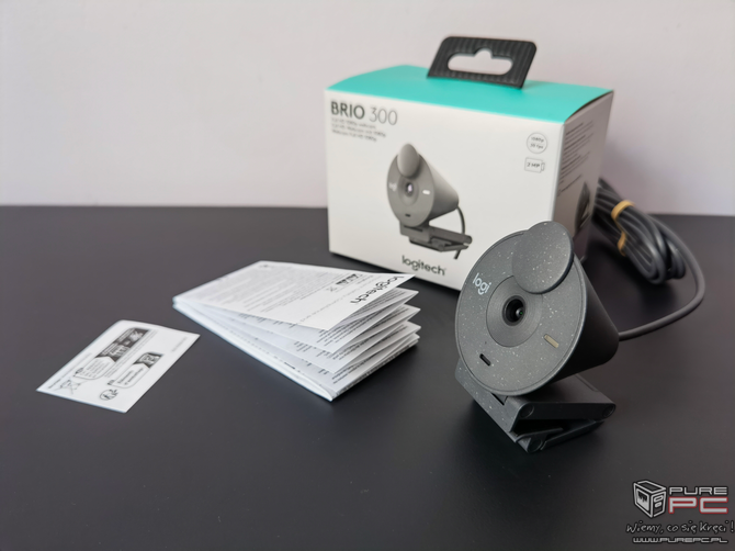 Logitech Brio 300 - test kamery internetowej. Czy ciekawy design i wideo w jakości Full HD to wystarczające zachęty do zakupu? [nc1]