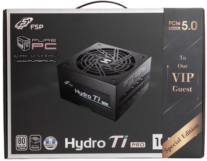 FSP Hydro Ti PRO 1000 W - Mały wielki zasilacz. Certyfikat 80PLUS Titanium, 10 lat gwarancji i złącze PCI-Express 5.0 [nc1]