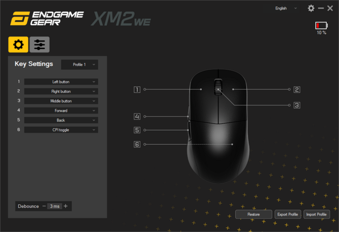 Test Endgame Gear XM2we - bezprzewodowa myszka o stonowanym wyglądzie i świetnych parametrach [nc1]