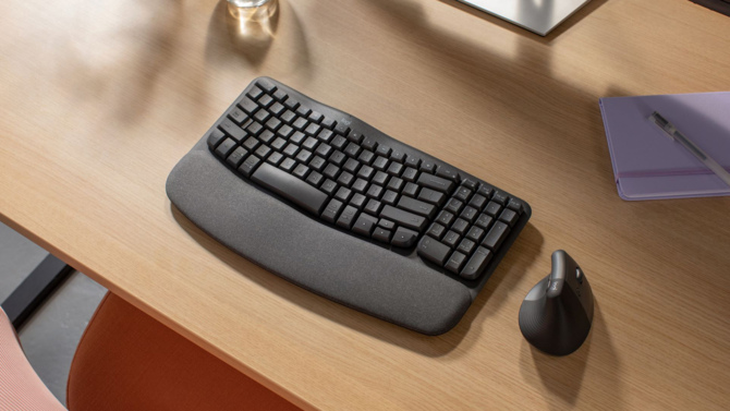 Logitech Wave Keys - premierowy test ergonomicznej klawiatury celowanej w programistów i inne osoby, które dużo piszą [nc1]