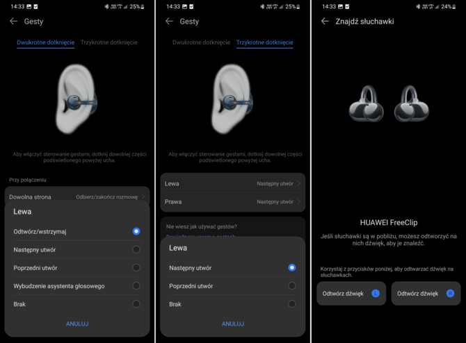 Huawei FreeClip - test bezprzewodowych, niecodziennych słuchawek TWS typu open-ear. Dla kogo takie urządzenie? [nc1]