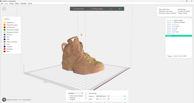 Flashforge Adventurer 5M Pro - test bardzo funkcjonalnej drukarki 3D. Szybki druk, zamknięta konstrukcja i łatwa konfiguracja [77]