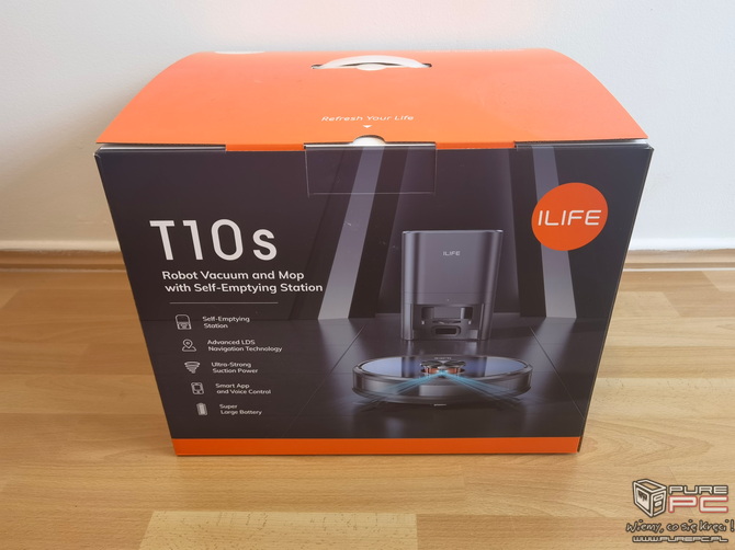 Test robota sprzątającego ILIFE T10s - atrakcyjnie wycenione urządzenie 2-w-1 ze stacją samoopróżniającą w zestawie [nc1]