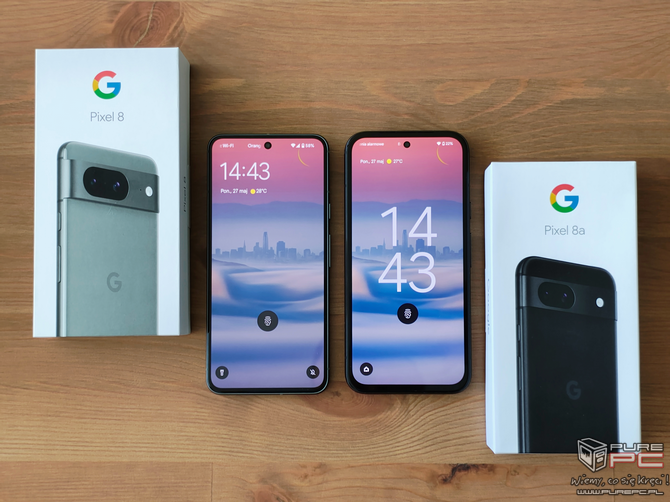 Test Google Pixel 8 vs Google Pixel 8a - pojedynek smartfonów z czystym Androidem. Czy warto dopłacać do droższego modelu? [nc1]
