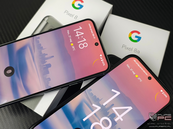 Test Google Pixel 8 vs Google Pixel 8a - pojedynek smartfonów z czystym Androidem. Czy warto dopłacać do droższego modelu? [nc1]