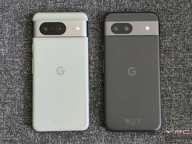 Test Google Pixel 8 vs Google Pixel 8a - pojedynek smartfonów z czystym Androidem. Czy warto dopłacać do droższego modelu? [nc1]