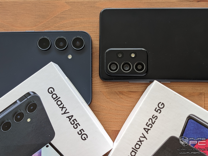 Test Samsung Galaxy A55 5G vs Galaxy A52s 5G - porównujemy popularne smartfony. Czy warto przesiadać się na nowszy model? [nc1]