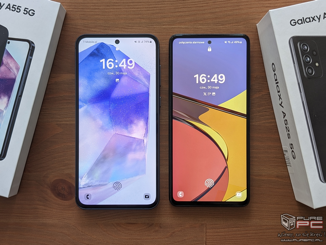 Test Samsung Galaxy A55 5G vs Galaxy A52s 5G - porównujemy popularne smartfony. Czy warto przesiadać się na nowszy model? [nc1]