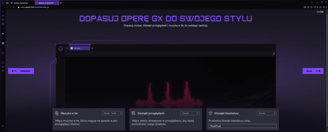 Opera GX - przeglądarka dla graczy, która wznosi personalizację na nowy poziom. Mody, VPN, sztuczna inteligencja i wiele więcej [3]