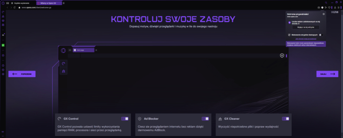 Opera GX - przeglądarka dla graczy, która wznosi personalizację na nowy poziom. Mody, VPN, sztuczna inteligencja i wiele więcej [7]