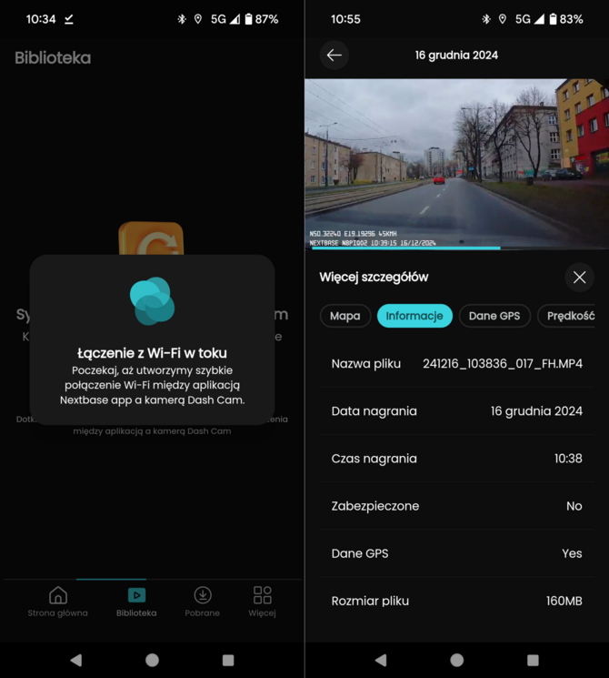 Test Nextbase Piqo 2K - niewielki wideorejestrator za niewielkie pieniądze. Niezła jakość wideo i kilka ciekawych funkcji [nc1]
