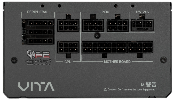 Test zasilacza FSP VITA GM 1000 W - Bardzo dobrze wyceniona jednostka ATX 3.1 z odpinanym okablowaniem [nc1]
