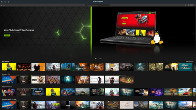 Recenzja NVIDIA GeForce Now na systemie Linux. Test dedykowanej aplikacji i pakietu Ultimate o wydajności GeForce RTX 5080 [2]