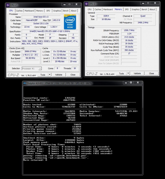 Intel Core i7-6950X vs Core i7-5960X - Wyniki testów [6]