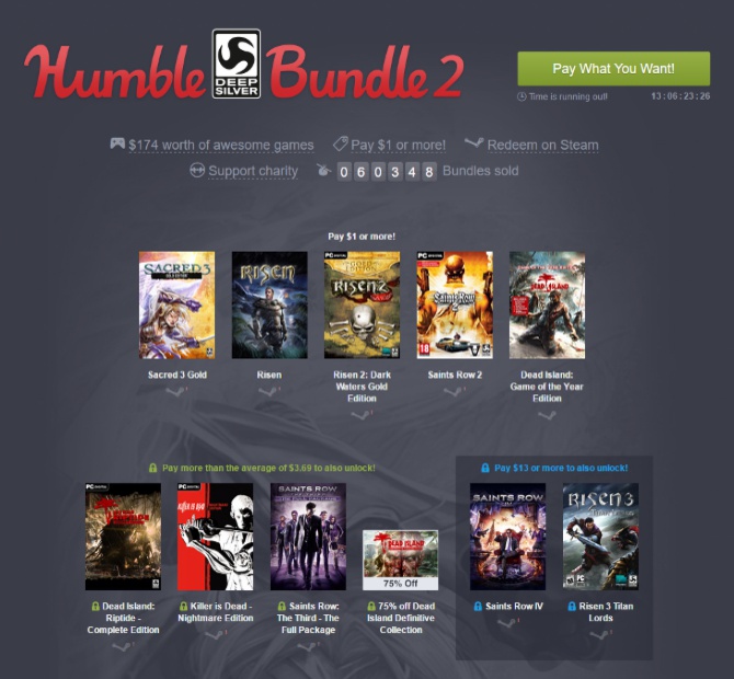 Humble Deep Silver Bundle 2 - Paczka fajnych gier za dolara [1]