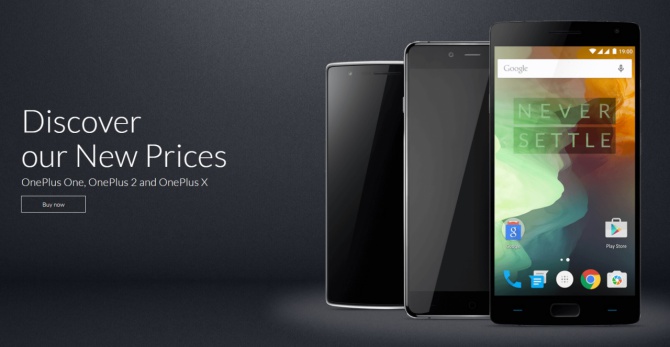 OnePlus 2 i OnePlus X od teraz w niższych cenach [1]