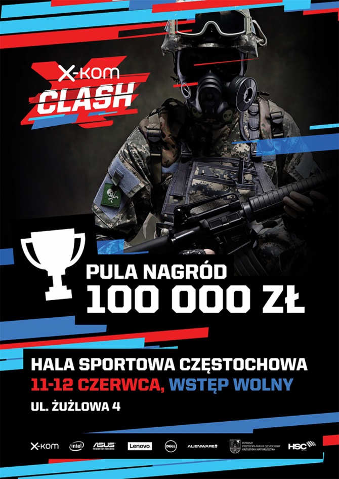 Zapraszamy na I edycję X-KOM CLASH w dniach 11-12 czerwca [1]