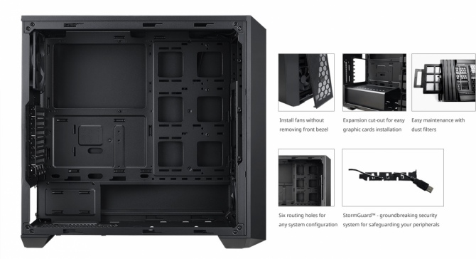 Cooler Master MasterBox 5 - modularna obudowa komputerowa [5]