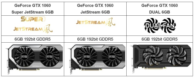 Palit prezentuje karty graficzne GeForce GTX 1060 JetStream [2]