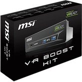 MSI VR Boost Kit - panel z portami USB 3.0 i HDMI 1.4