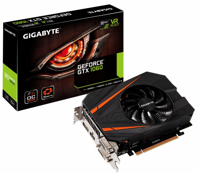 Gigabyte GeForce GTX 1060 - trzy nowe modele niereferencyjne [1]