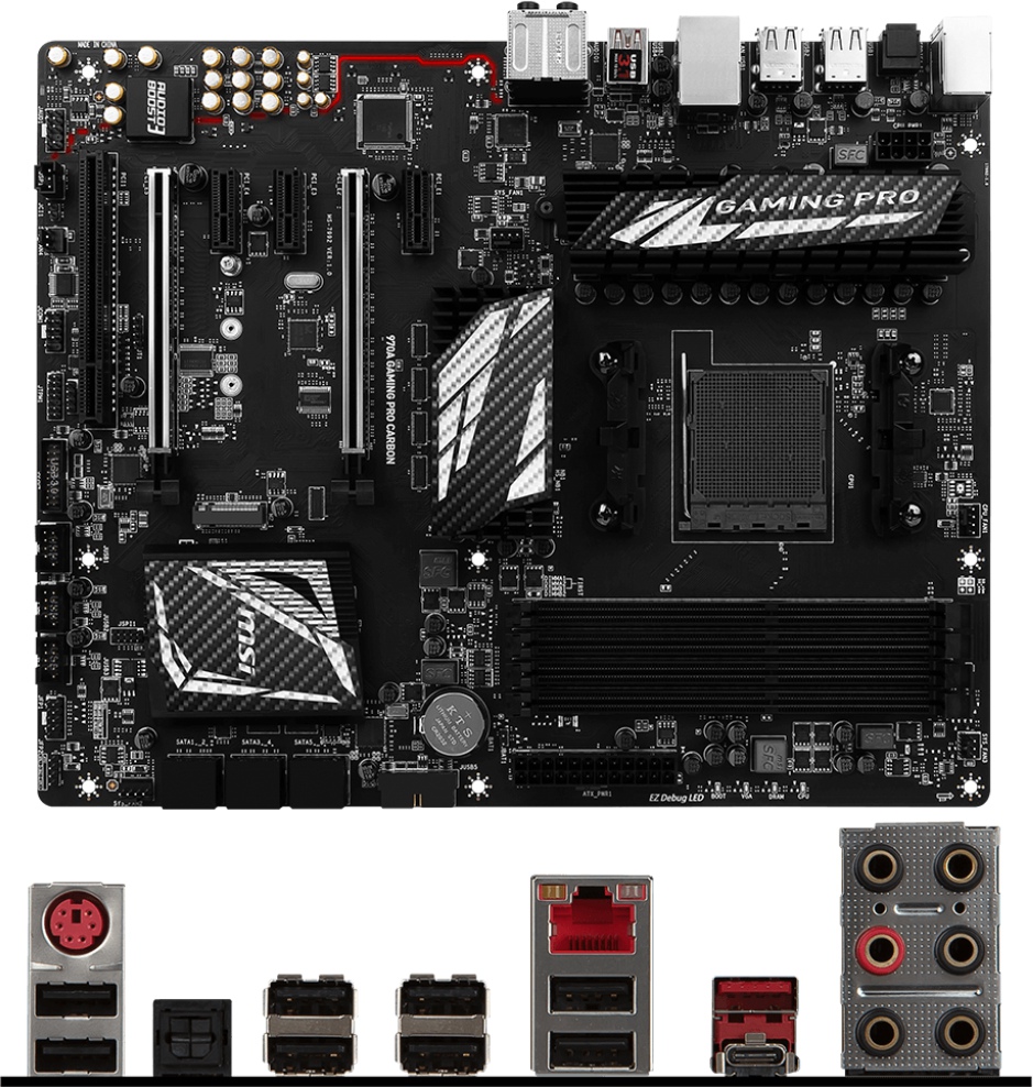 MSI 970A Gaming Pro Carbon nowa p yta g owna z socketem AM3 PurePC.pl